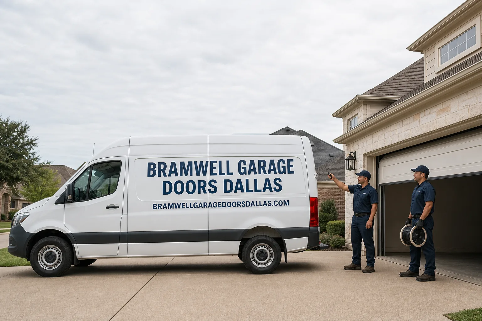 Bramwell Garage Doors Dallas garage door team